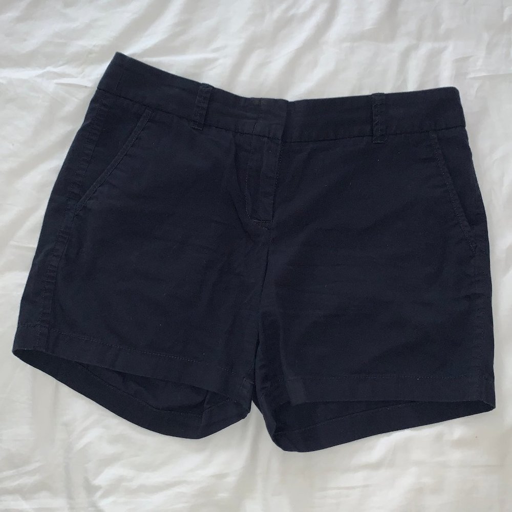 J. CREW CREW WOMENS 5" SHORTS SIZE 4